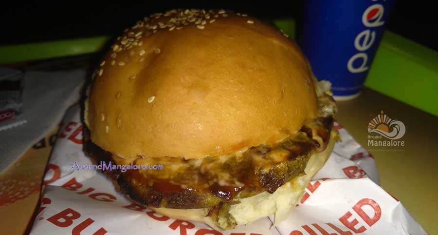Grilled Big Burger - The Fresh - Burger Grill, Empire Mall, Mangalore