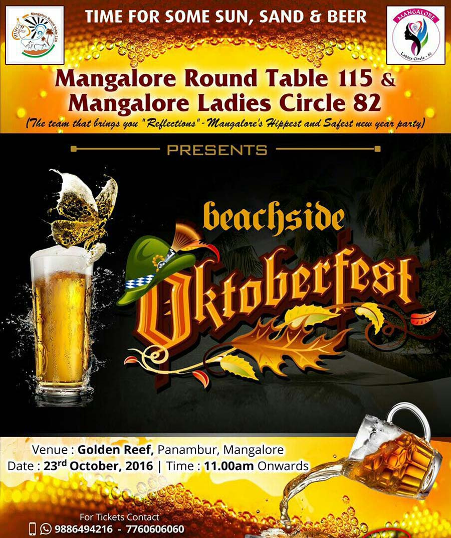 BeachSide October Fest 2016 - Golden Reef, Panambur Beach, Mangalore