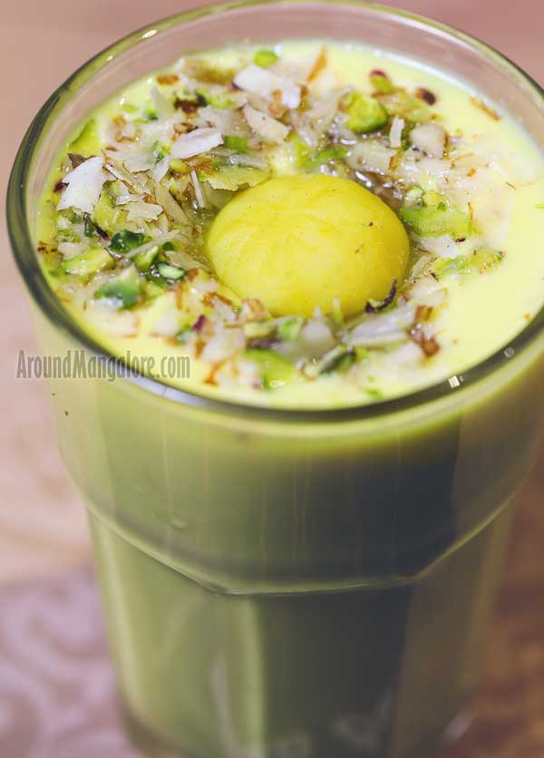 Kesar Pista Wali Lassi - Baisakhi Food Festival - 14 Apr 2018 - Punjab Da Pind, Mangalore