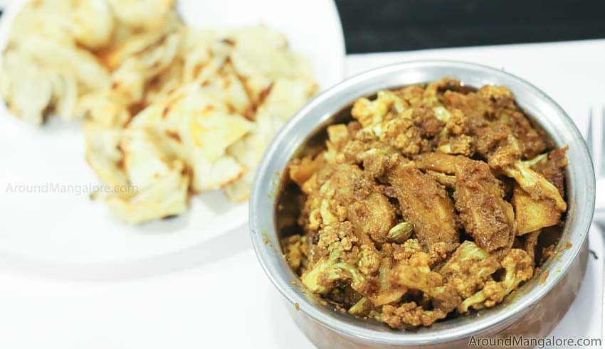 Lachha Paraatha and Aloo Gobi - Johnny Nawab - The Authentic Nawabi Restaurant - Kankanady, Mangalore