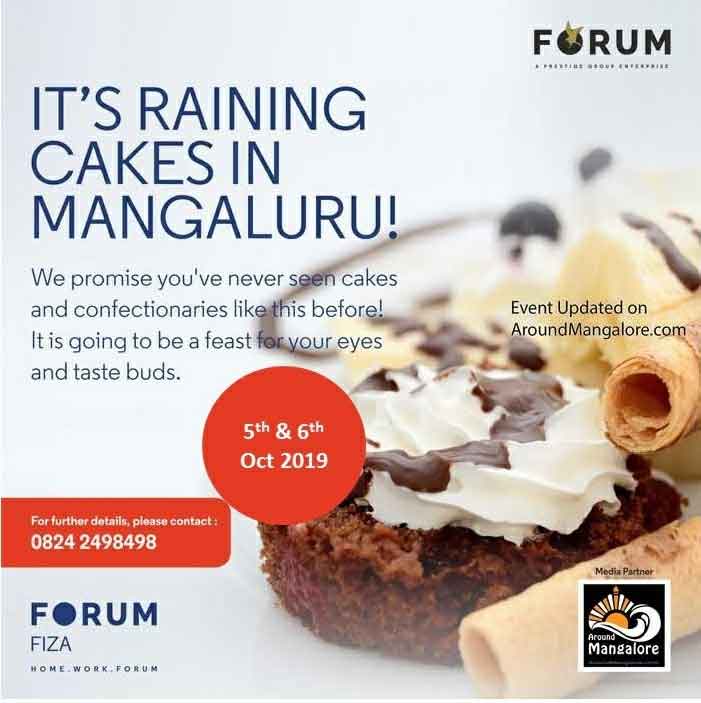 Forum Cake Fest - 5th & 6th Oct 2019 - The Forum Fiza Mall, Mangalore