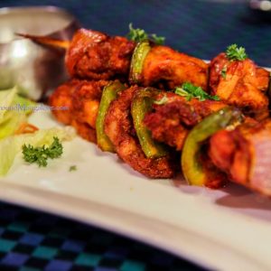 Peri Peri Chicken Skewers - Madhuvan’s Village Restaurant, Yeyyadi, Mangalore