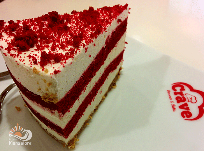 Red Velvet Cheese Cake - Crave Desserts & Bakes, Balmatta, Mangalore