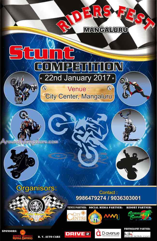Stunt Competition - 22 Jan 2017 - Mangalore