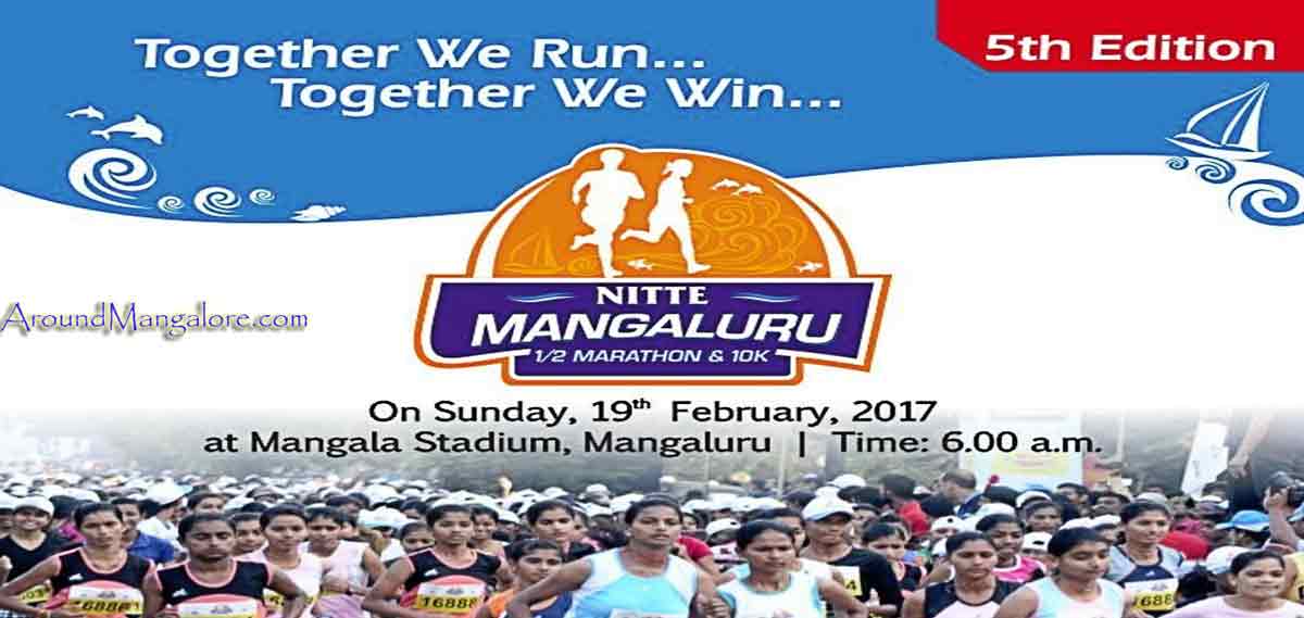 NITTE Mangaluru - 5K Marathon & 10K - 19 Feb 2017