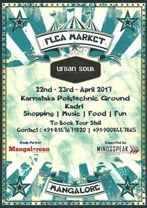 Urban Souk - Flea Market- 22 - 23 April 2017 - Karnataka Polytechnic Ground, Kadri, Mangalore