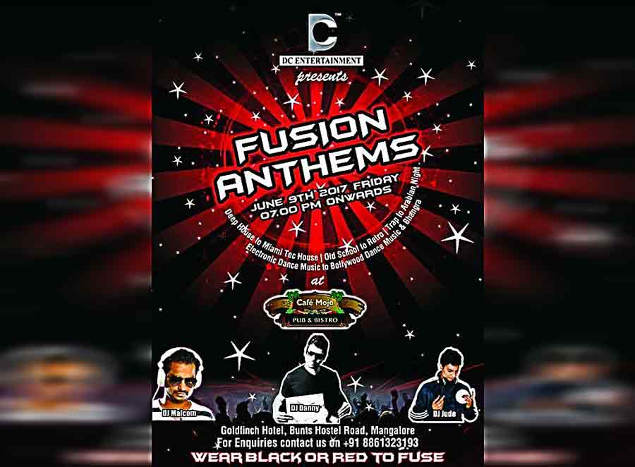 Fusion Anthems - 9 Jun 2017 - Cafe Mojo, Mangalore