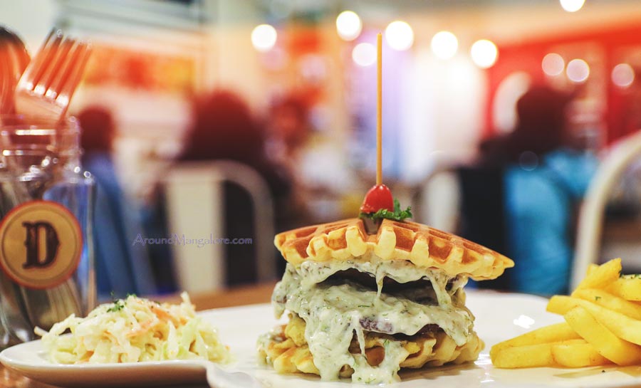 Sheikh Shack Burger - Diesel Café, Mangalore