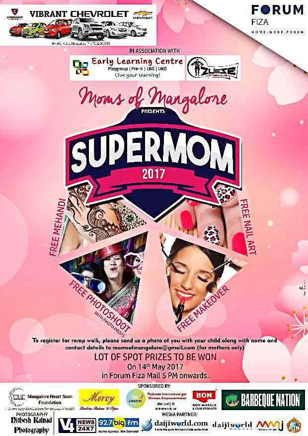 Supermom 2017 - 14 May 2017 - Forum Fiza Mall, Mangalore