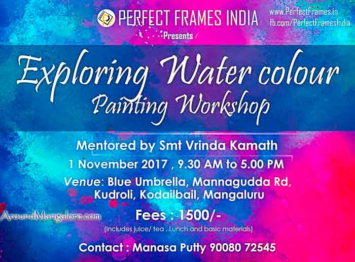 Exploring Water Color - Painting Workshop - 01 Nov 2017 - Mangalore - Event