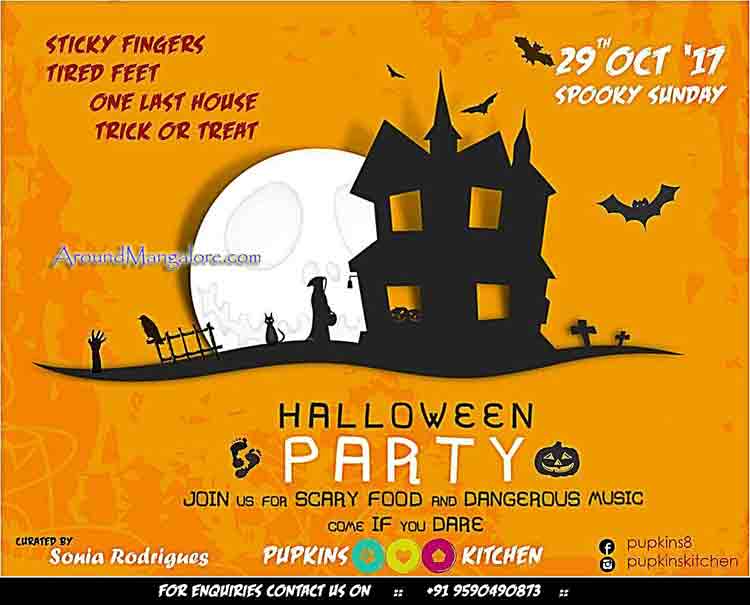 Halloween Party - 29 Oct 2017 - Pupkins Kitchen