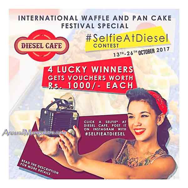 Selfie At Diesel Cafe Contest - 13 to 26 Oct 2017 - Mangalore - Event