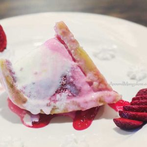 Strawberry Cassata - Strawberry Festival - Jan 2018 - Bombay Baadshah, Mangalore