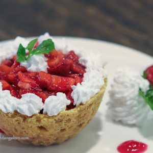 Strawberry Tart - Strawberry Festival - Jan 2018 - Bombay Baadshah, Mangalore