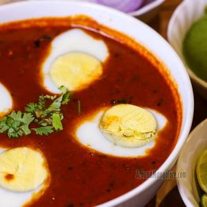 Punjabi Egg Curry - Baisakhi Food Festival - 14 Apr 2018 - Punjab Da Pind, Mangalore