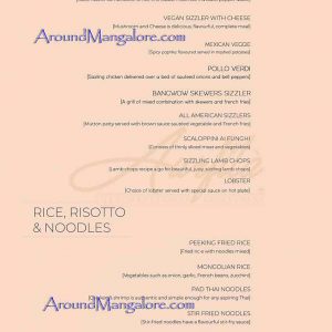 Food Menu - Aurfila Restaurant - MG Road, Ballalbagh, Mangalore