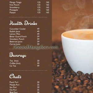 Food Menu - Bake Studio - Cafe - Cake Shop - Hampankatta, Mangalore