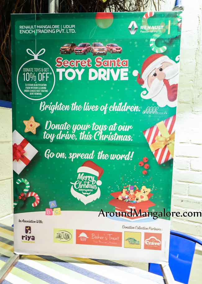 Secret Santa Toy Drive - Dec 2018 - Riya Foundation, Mangalore