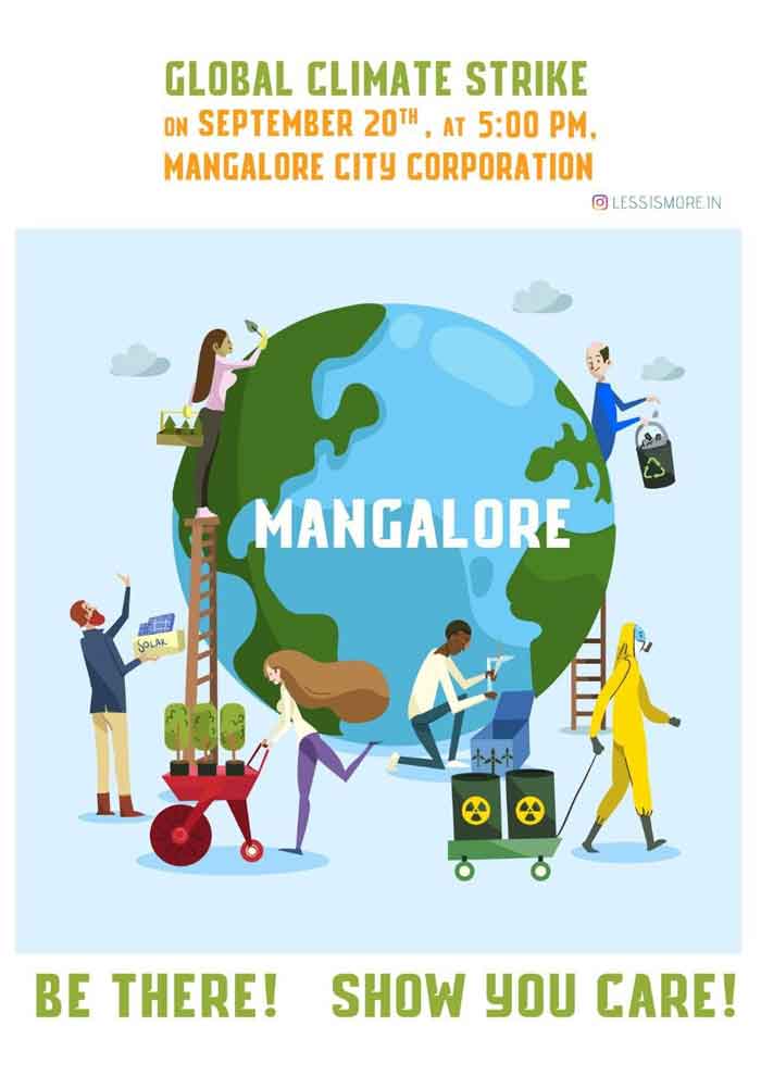 Global Climate Strike - 20 Sep 2019 - Mangalore City Corporation, Mangalore