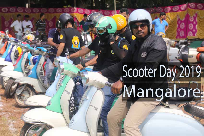 Southern Scooter Meet - Vintage & Classic Scooter Day 2019 - Mangalore, India