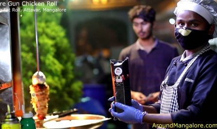 Fire Gun Chicken Roll - Big Fat Roll, Attavar, Mangalore