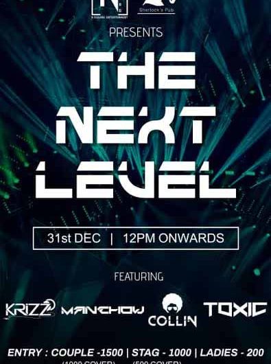 The Next Level – 31 Dec 2020 – Sherlocks, Hotel Goldfinch, Mangalore