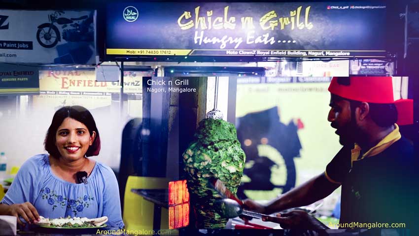 Chick n Grill Restaurant with Hariyali Chicken Shawarma – Nagori, Mangalore
