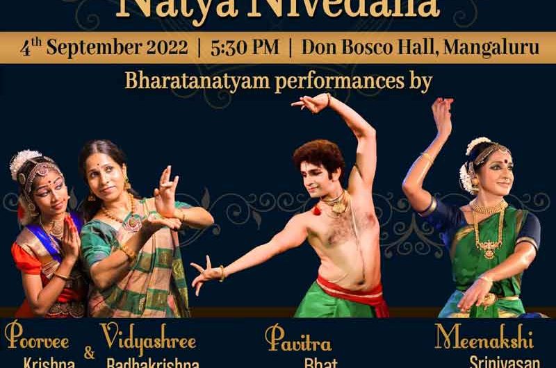 Natya Nivedana – 4 Sep 2022 – Don Bosco Hall, Mangalore