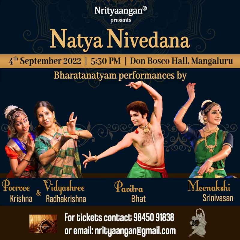 Natya Nivedana - 4 Sep 2022 - Don Bosco Hall, Mangalore